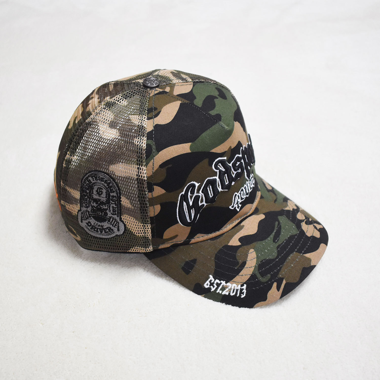 Godspeed 4ever Tank Driver Trucker Cap Camo