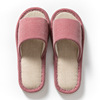 Summer slippers, Japanese footwear, mute cloth platform indoor, cotton and linen