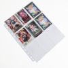 Double-sided cartoon cards, storage system, photoalbum, card book, 9 cells