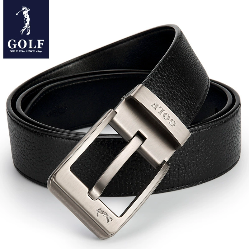 Belt, retro leather gift box, trousers, cowhide
