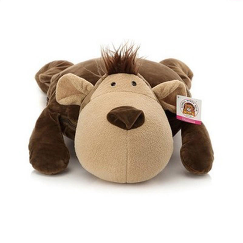 Almohada de Peluche con Diseño de Animal de Dibujos Animados, Manta Multifuncional Dos en Uno para Aire Acondicionado, Oficina, Siesta, Auto