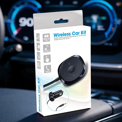 Bc20 Car Bluetooth Hands-Free Mp3 Player Audio Receiver USB Charger Bluetooth Audio Receiver (Bluetooth Hands-free dəstləri)
