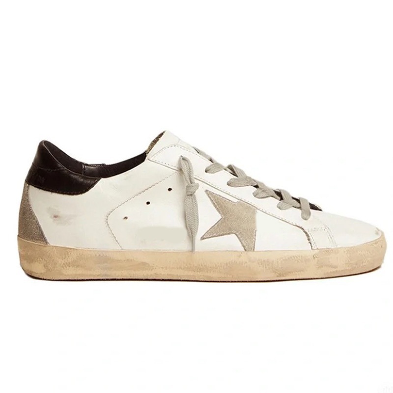Coreano 2026 cuero hecho viejos zapatos sucios pareja zapatos de estrellas sucios zapatos casuales de moda de skate zapatos blancos pequeños
