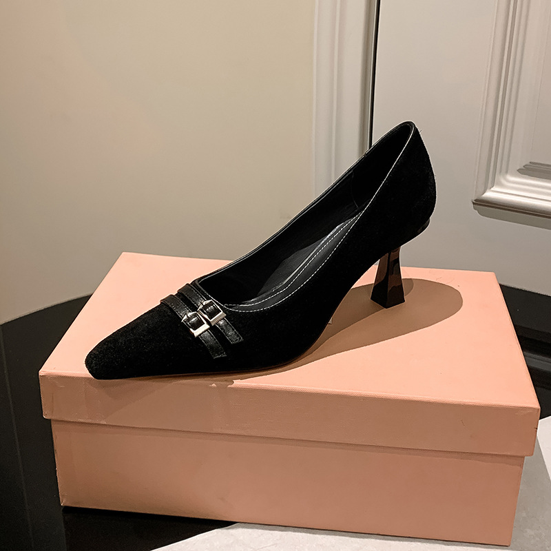 chiko34 CHIKO Britannia Pointy Toe Stiletto Pumps Shoes