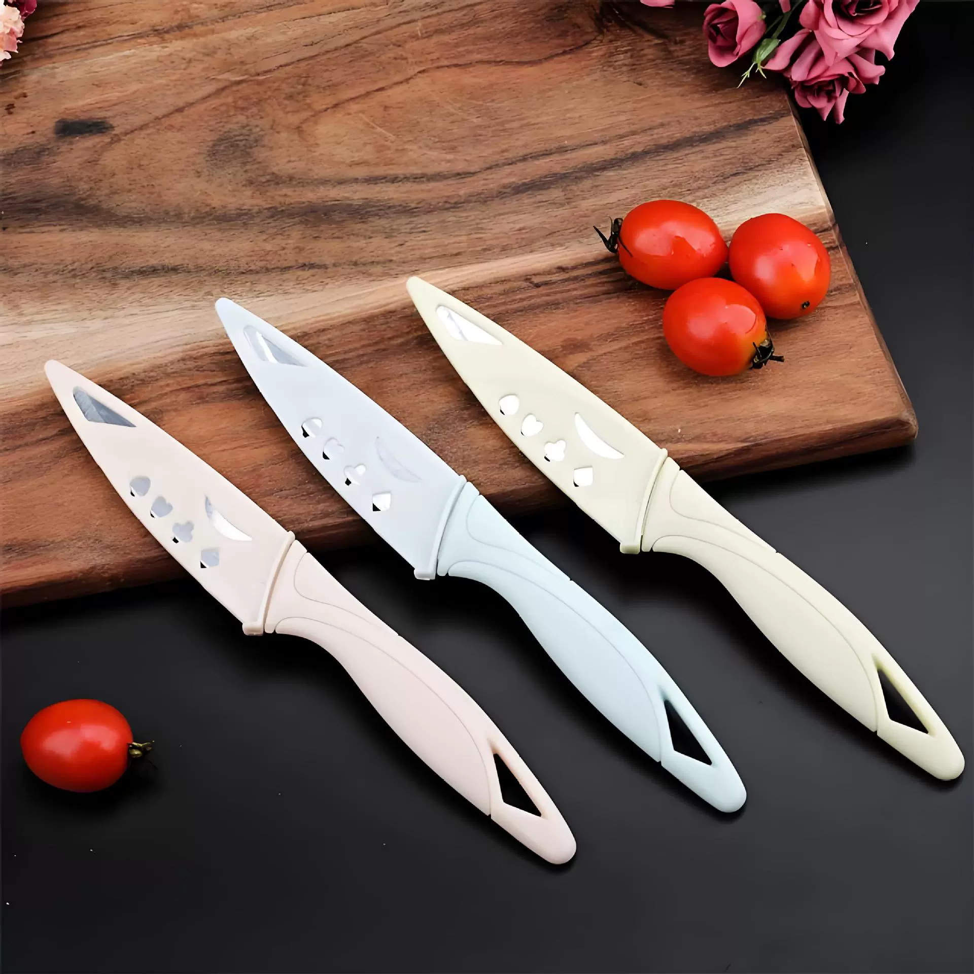 Фабрика прямых продаж из нержавеющей стали фруктовый нож острый домашний портативный чехол для защиты модный скандинавский фруктовый нож