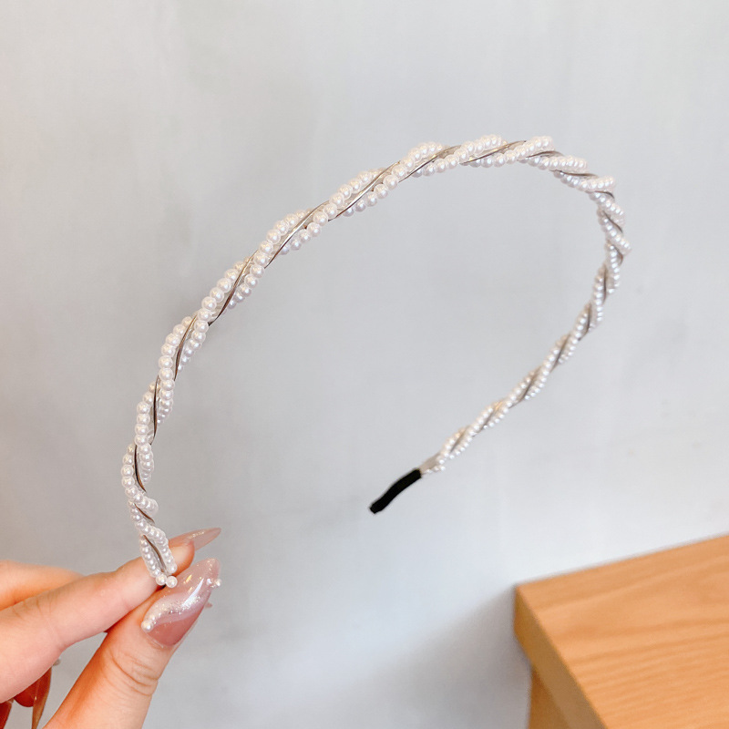 29#White fresh pearl wire