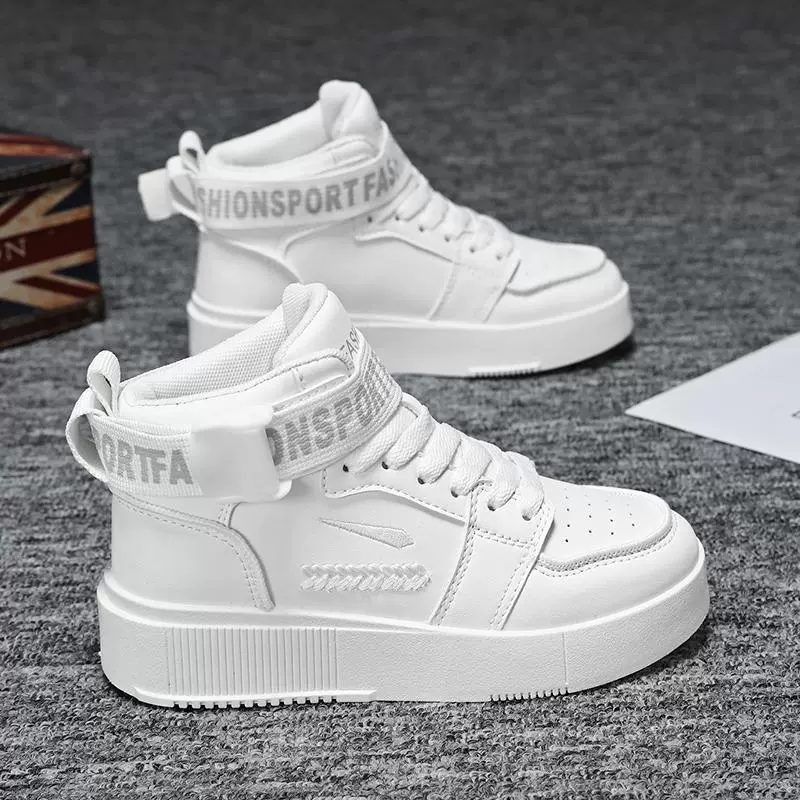 Зимняя мужская обувь 2025 утолщена теплая снежная обувь высокая верхняя доска обувь водонепроницаемая нескользящая черная спортивная обувь