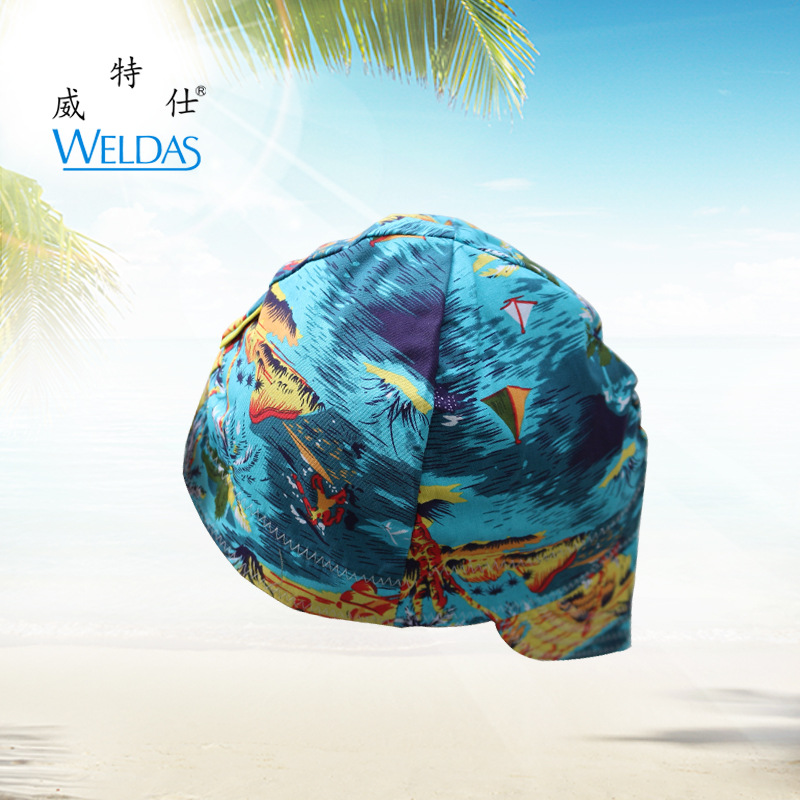 威特仕23-3519时尚椰风防尘内透气网防晒沙滩出行火花吸汗可水洗