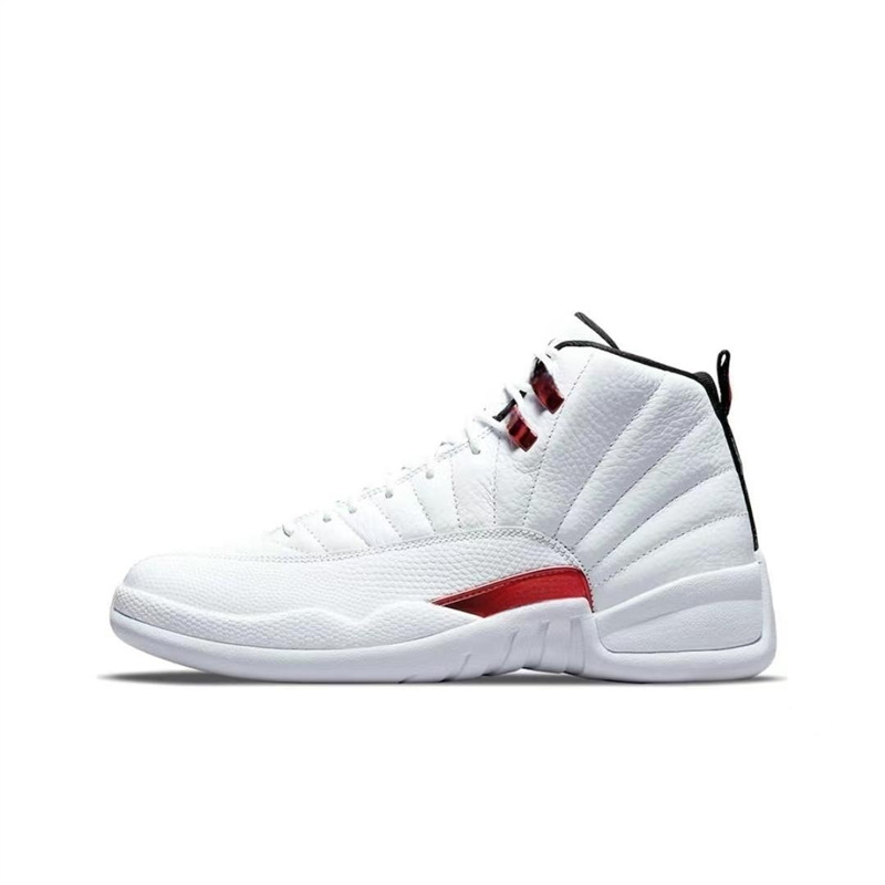 Comercio exterior Putian transfronterizo aj12 Chicago toro negro y blanco Gama azul negro y púrpura azul real Joe 12 zapatillas de baloncesto para hombres y mujeres