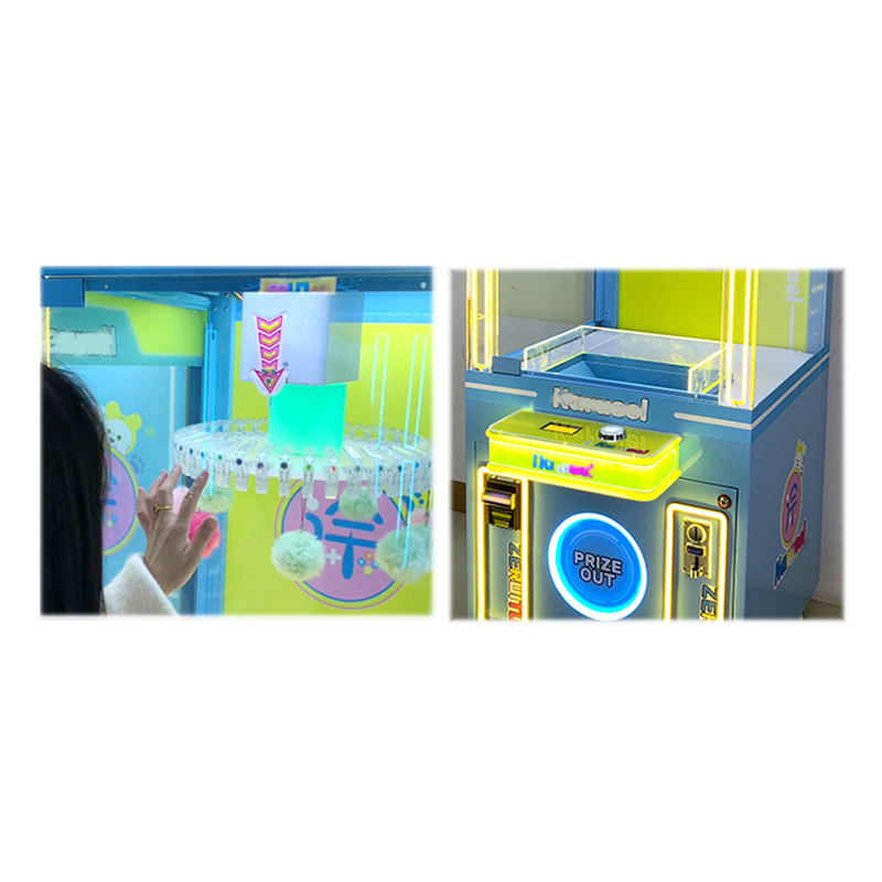 ターンテーブルクリップ機ギフト機販売スナック玩具二人ミニクリップ機四人クリップ機ゲーム機|undefined