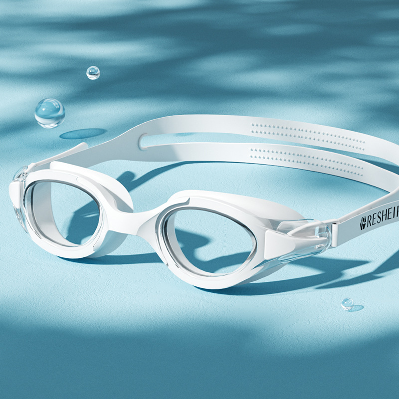 Gafas de Natación HD para Adultos de PC, Impermeables y Anti-empañamiento