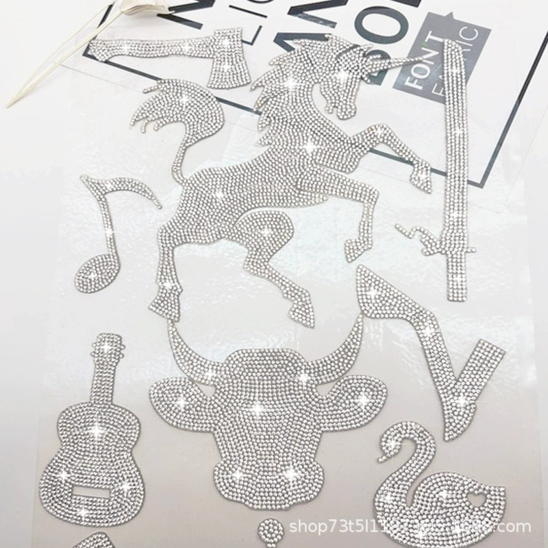 Personalidad cristal diamante pegatinas creativas hechas a mano pegatinas pegatinas pegatinas de ropa bolsas parches pegatinas de decoración de fiesta pegatinas de decoración de diamante