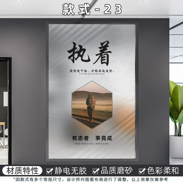 [款式23【默认静电磨砂膜】 执着]