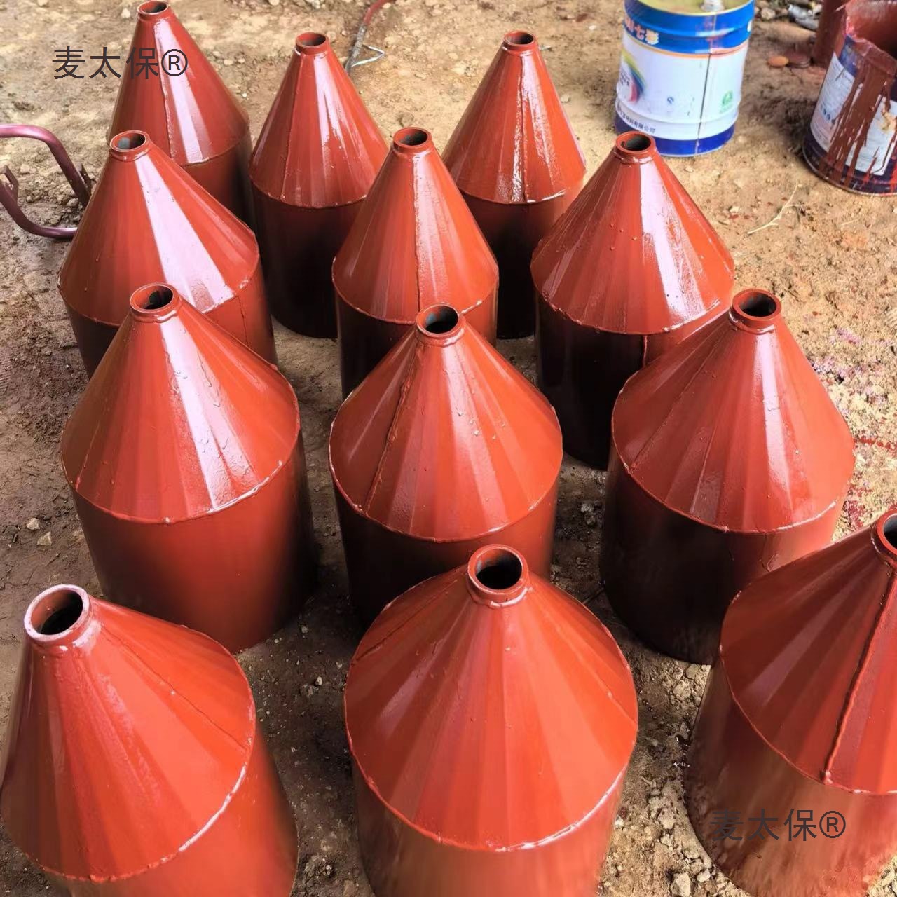 锥型拖杆电线杆/电线杆拖杆帽/拉杆帽/运杆帽/直径350/现货麦太保