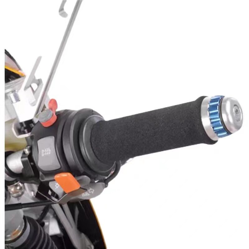 Suitable for Honda Cub Cc110Ct125 Anti-Slip, Sweat-Absorbent, Waterproof, Wear-Resistant Sponge Handlebar Cover, Universal Type for Curved Beams