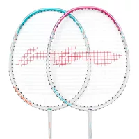 Li Ning Ракетка для бадминтона подлинные товары Super Light Thunder 9 Одноразовый удар Полное углеродное волокно Профессиональные соревнования Двойной удар Durable Beat