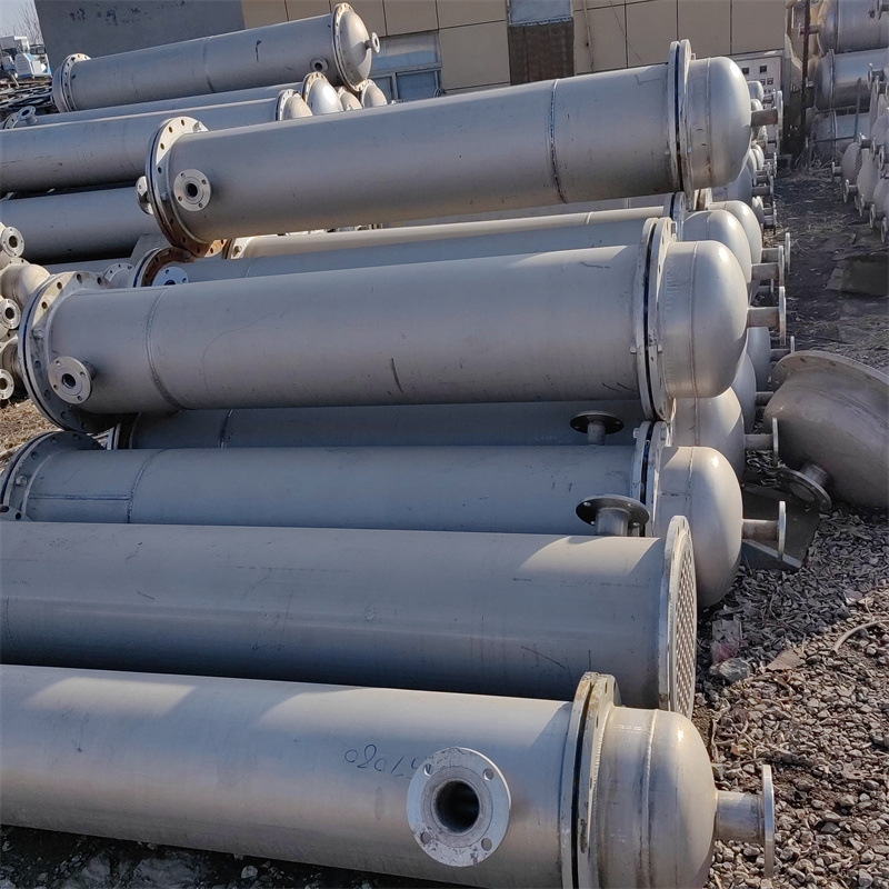 80立方列管式冷凝器 二手不锈钢换热设备 常压冷却设备