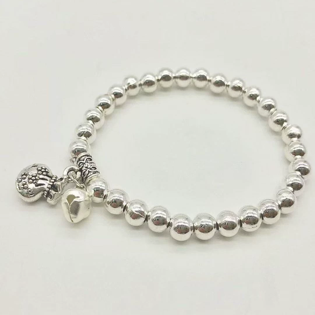  organic birthday charm from pearl, one bead bracelet, high-quality style, Birthday gift