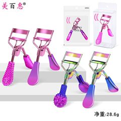 A4 Colorful Chrome Eyelash Curler and Volume Lash Extension Tool, Wide-Angle Eyelash Curler, Portable Beauty Make-up Tool