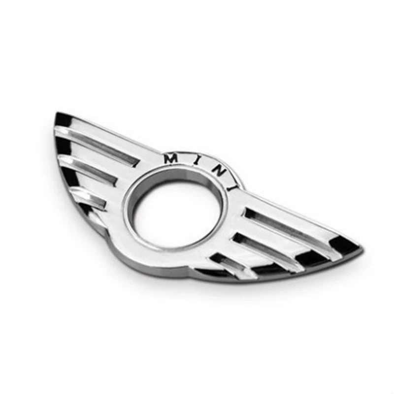 Подходит для BMW Mini металлическая наклейка Cooper для доработки интерьера, украшение вентиляционной решётки дверей