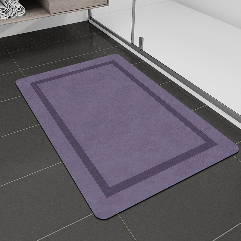 Diatom Mud Bathroom Floor Mat, Bathroom Water-Absorbing Quick-Drying Door Mat, Entrance Door Mat, Bathroom Toilet Non-Slip Mat Diatom Mud Bathroom Floor Mat, Bathroom Water-Absorbing Quick-Drying Door Mat, Entrance Door Mat, Bathroom Toilet Non-Slip Mat