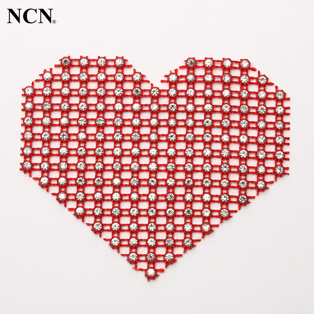 【В наличии】Европейские и американские сексуальные аксессуары для декора тела: цепочка на грудь в форме сердца, открытая грудь, жесткая сетка со стразами, обработка ткани