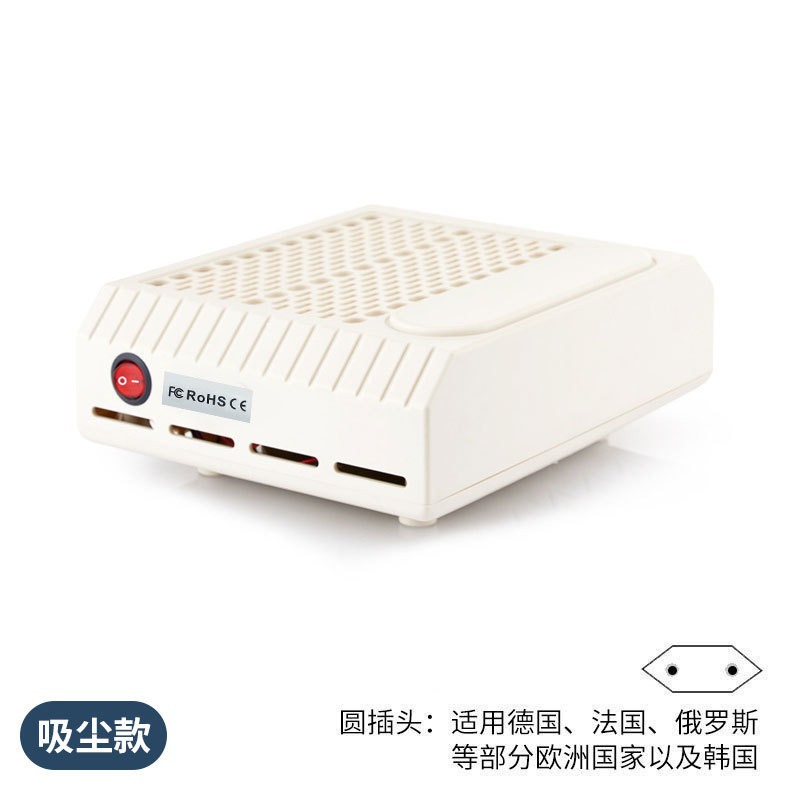 Aspirador de uñas transfronterizo Máquina de polvo de uñas japonesa 80w filtro de alta potencia para uñas aspiradoras extraídas