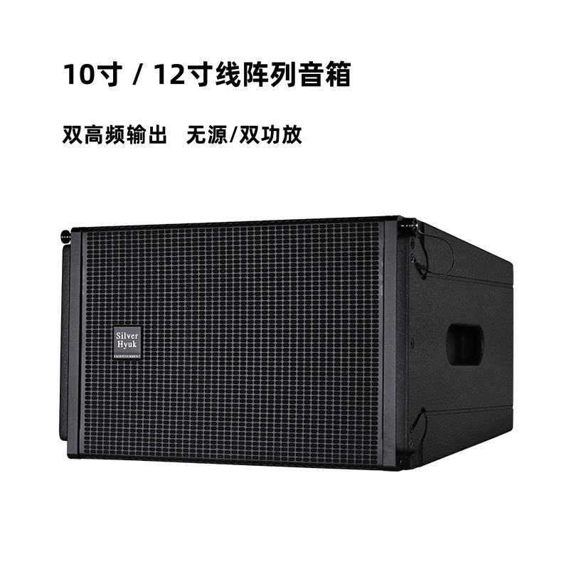 Equipo de sonido para espectáculos al aire libre 10 "12" Array Line Bar Concierto Altavoces profesionales