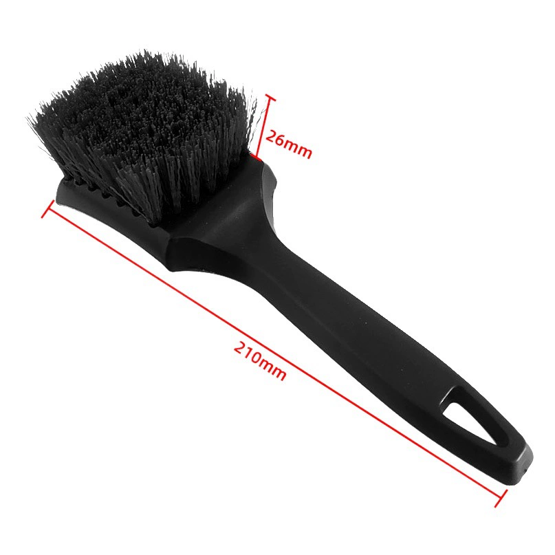 Щетка для шин жесткая щетка Автомобильная Косметическая щетка для чистки многофункциональная Ступица колеса стальное кольцо Подушка для ног щетка для чистки ткани