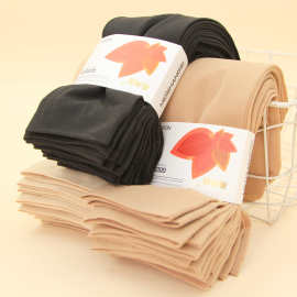 加厚丝袜子女款秋冬短袜黑色女士妈妈中筒袜春秋女袜短款夏季女式