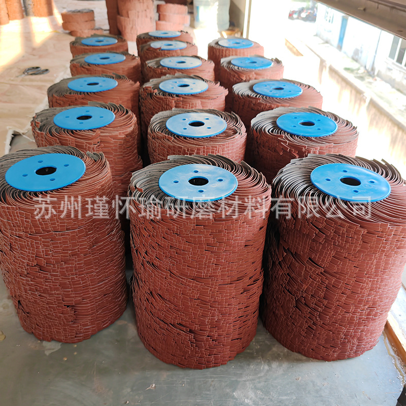 进口砂布丝轮千丝轮批发量大价优千叶轮百页去毛刺机滚刷辊刷线轮