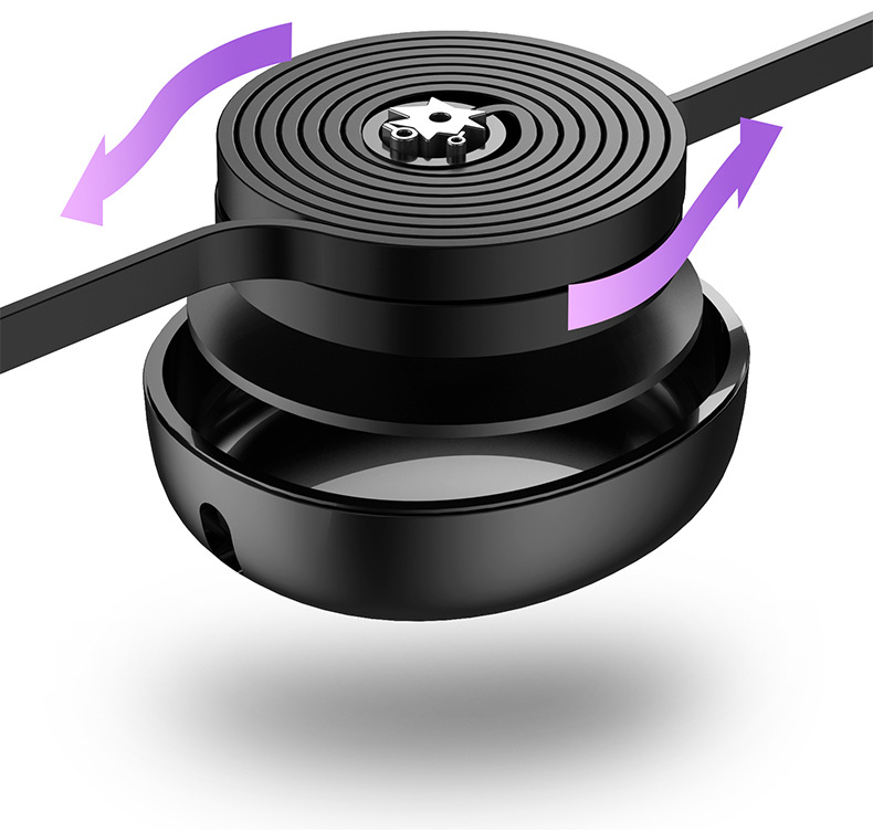 Retractable 3-in-1 Fast Charging Car Cable With Type-c Connector_voghion.com