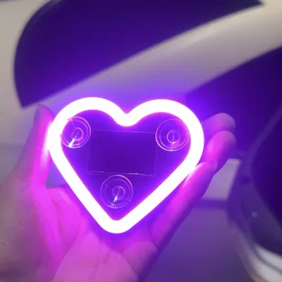Other Automotive Exterior Supplies — Window Peach Heart Atmosphere Light