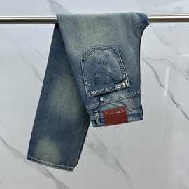 早春正确版潮牌轻奢精品男士牛仔裤秋季新款高品质中青年长裤男款