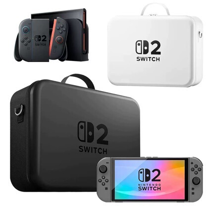 Nintendo Switch 2 Storage Bag Ns Console Dock Accessories Large Capacity Pressure-Resistant Portable Storage Protective Case Nintendo Switch 2 Storage Bag Ns Console Dock Accessories Large Capacity Pressure-Resistant Portable Storage Protective Case