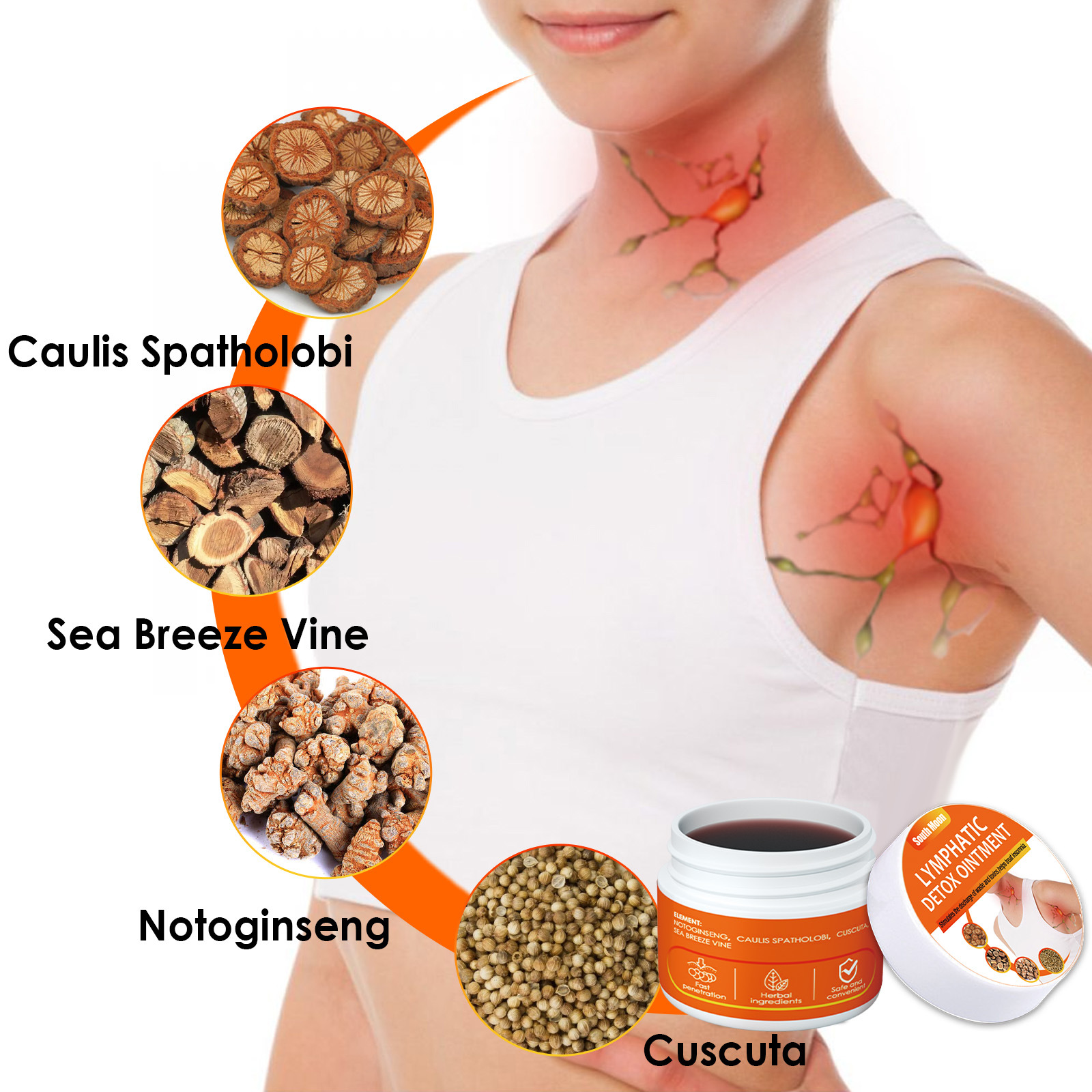 South Moon Lymphatic Health Balm Image 5