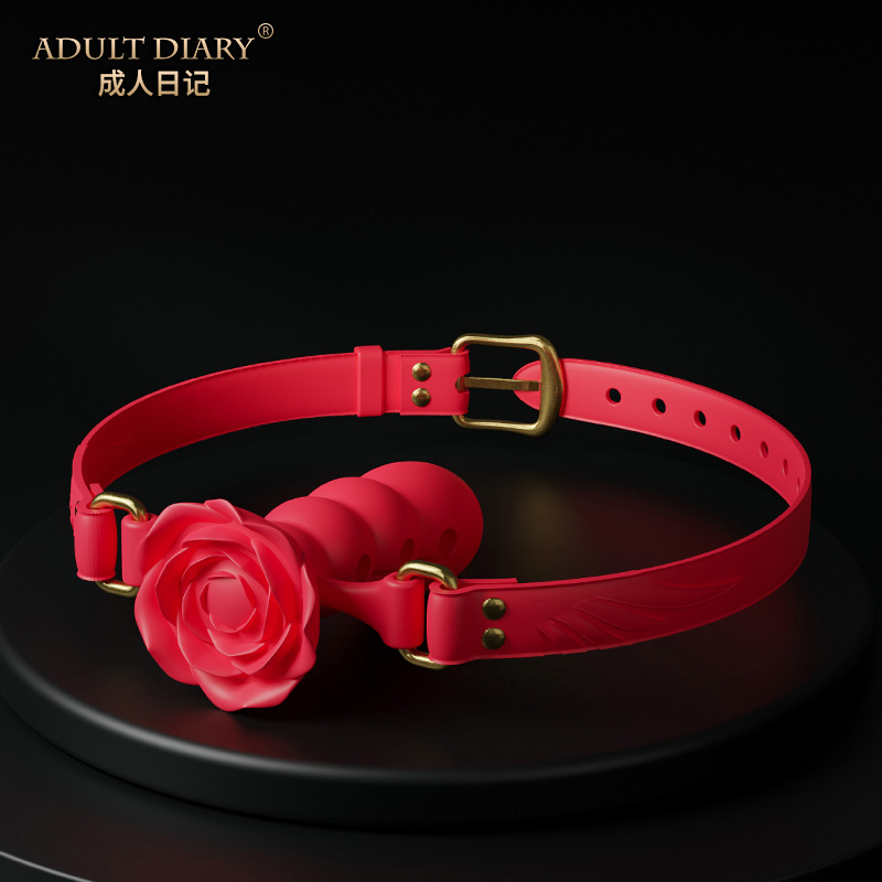 Sm多段の口球の深い喉の口栓はバラの花の口栓を鍛えます。