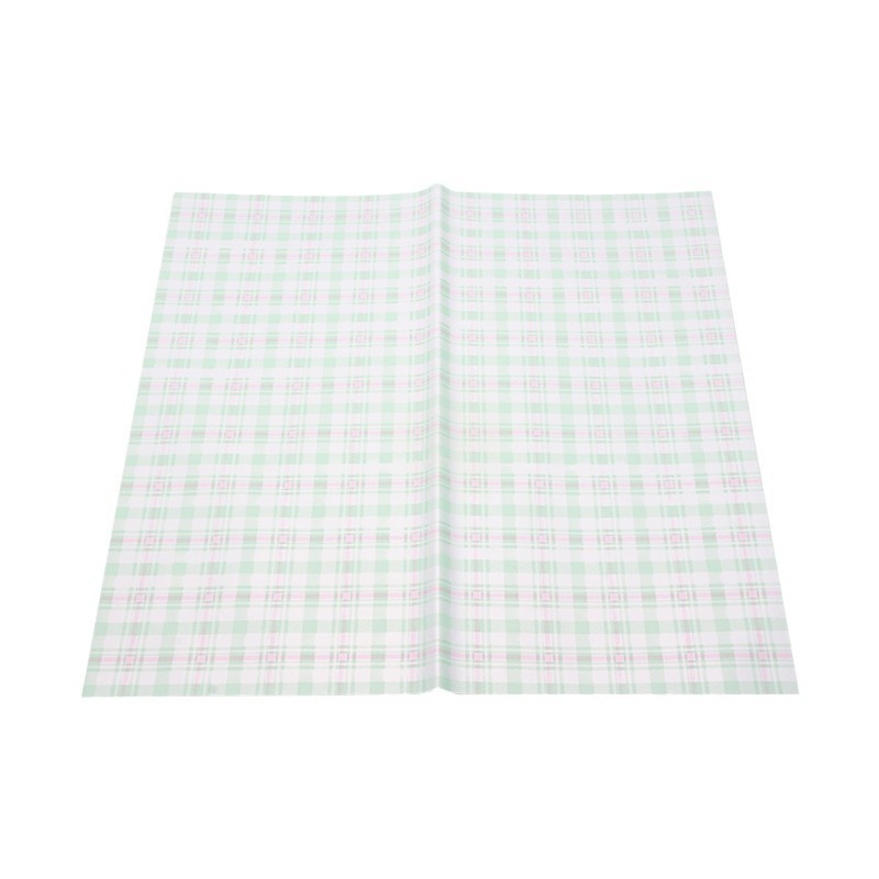 Huaxi estriado de dos colores engrosado papel de embalaje de flores de verano fresco ramo de flores rosas material de papel de embalaje