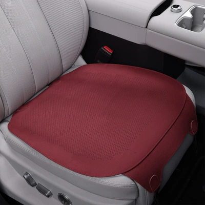 Car seat cushion, single piece, suitable Four Seasons Pad - wine-red-1-single-cushion-for-the-front-row
