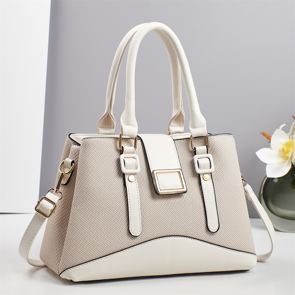 Regalo del día de la madre bolso femenino nuevo bolso de madre de mediana edad atmosférico bolso de mensajero de moda portátil para mujer