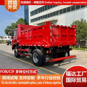 Directly from the manufacturer: Howo Huanjiang flatbed dump truck for transporting crop straw, light dump truck for rural projects