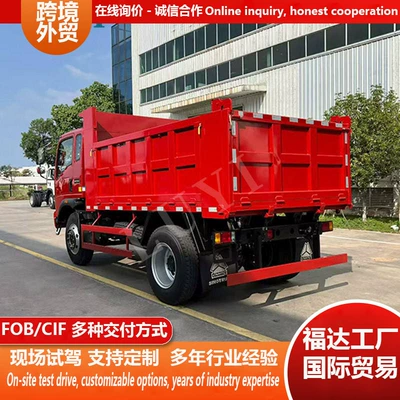 Yük maşınları flatbed dump truck for transporting soil