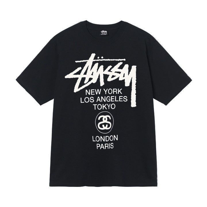 Stussy対外貿易で作られた品質2025新型スチュアート半袖tシャツ270g重ポンド高品質男女|undefined