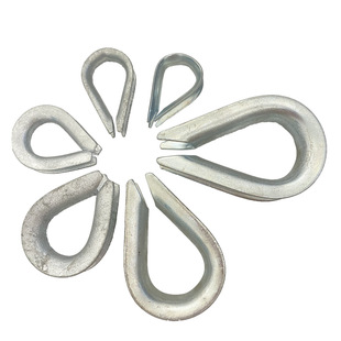 50m Stalling Resistant Pre-twisted Wire Chicken Heart Ring+pre-twisted Wire Resistant Tension Wire Clip with Connector Heart Ring