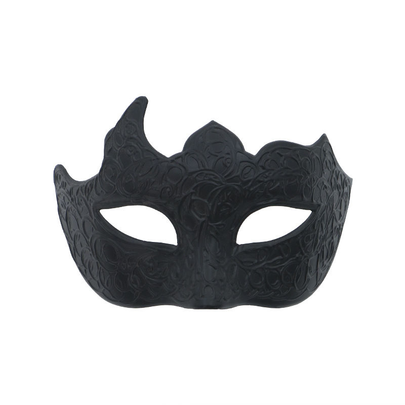 Amazon ventas calientes retro mitad cara máscara de jazz Halloween carnaval máscara decoración de fiesta