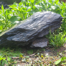 溪流片石造景晒台鱼缸景观原生岩石片生态野采天然石头高级