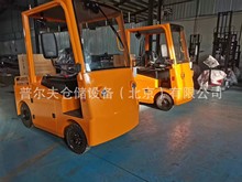 座驾式电动牵引车锂电池拖车头电瓶工厂仓库机场拉货车牵引头挂车