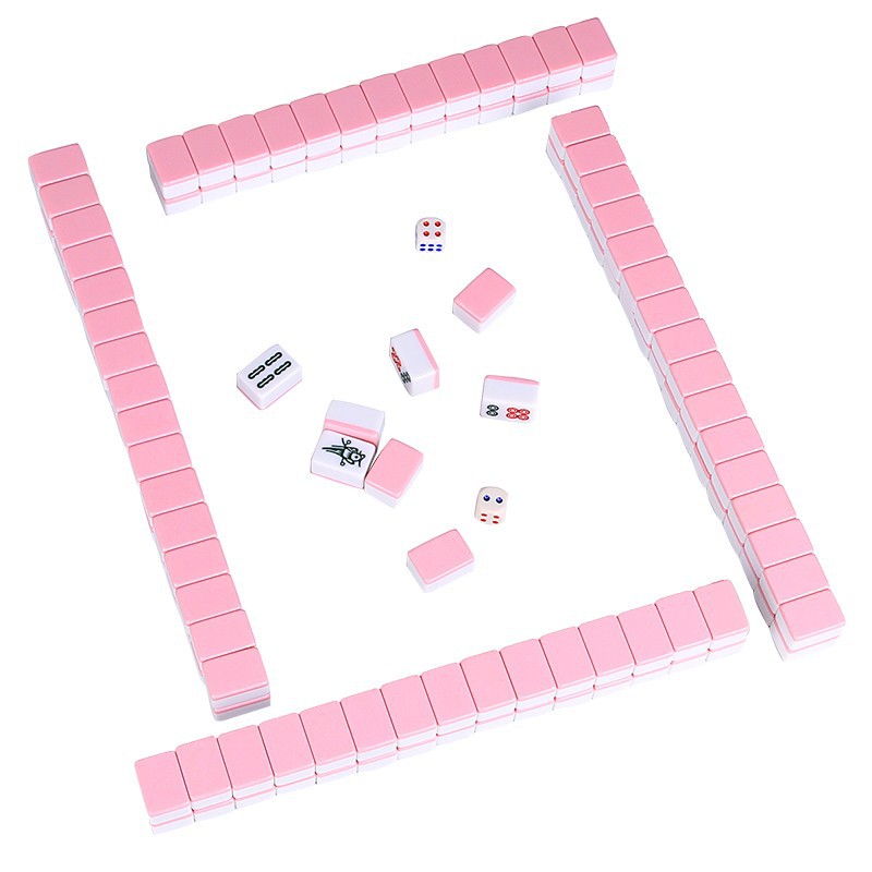 Nueva 26mm mini Mahjong portátil de viaje estudiante dormitorio llevar mini bolsillo tamaño pequeño tarjeta Mahjong