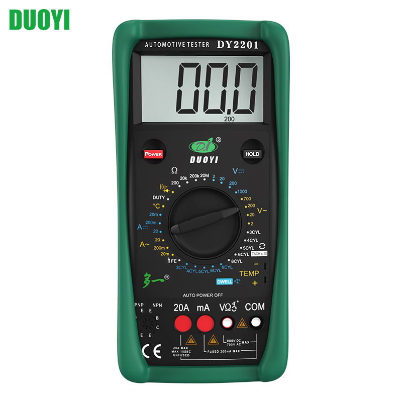 More than one auto repair car high precision electrician maintenance automatic car multimeter digital DY2201