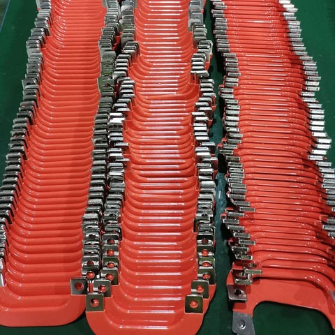 铜排环氧树脂喷涂 铜排浸胶PVC包塑 软连接PVC浸胶优质厂家